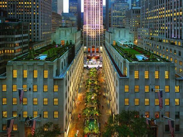 Rockefeller Center in New York City.